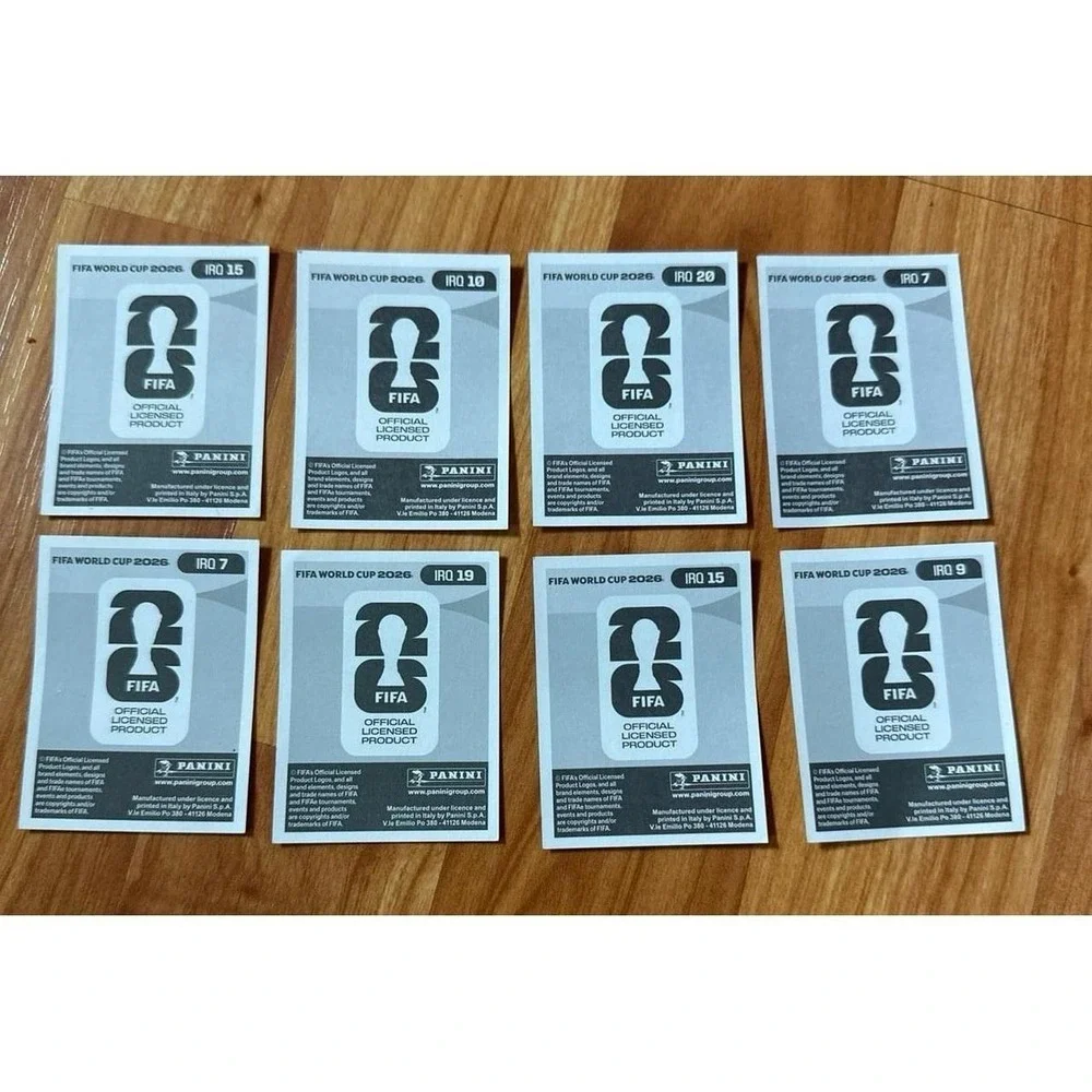 Panini World Cup 2026 Iraq Stickers